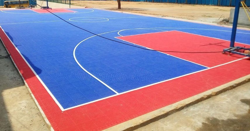 PP Tile Basketball Court